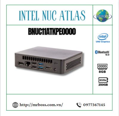 Máy tính Mini Intel NUC ATLAS BNUC11ATKPE0000 - Pentium Chính hãng