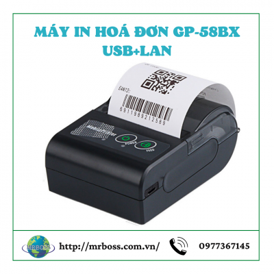 Máy in hoá đơn GP-58BX USB+LAN