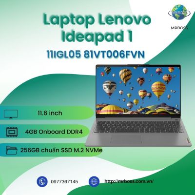  Laptop Lenovo Ideapad 1 11IGL05 81VT006FVN ( 11.6